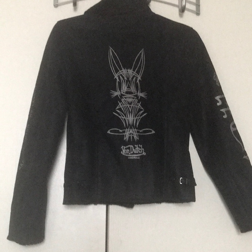 Authentic Von Dutch suede jacket